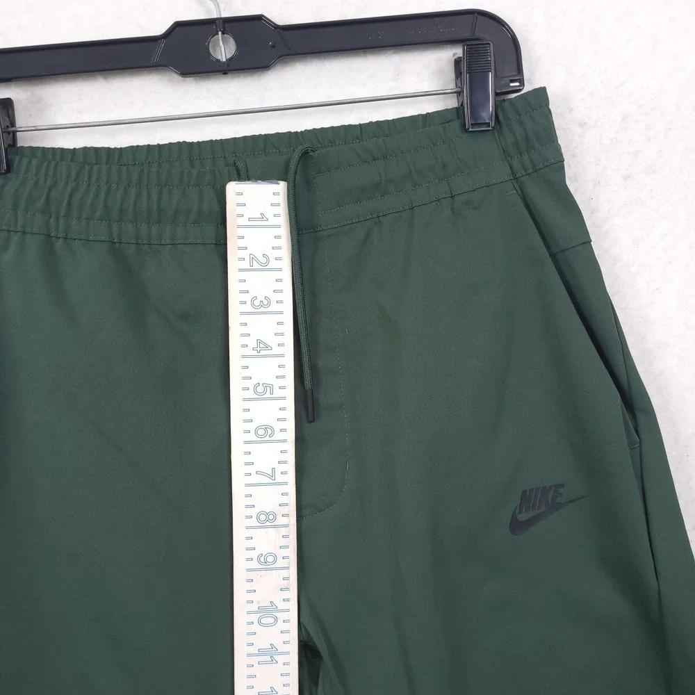 Nike Sportswear Tech Woven Pants Green Small Gorpcore Casual Tapered AR3221 073
